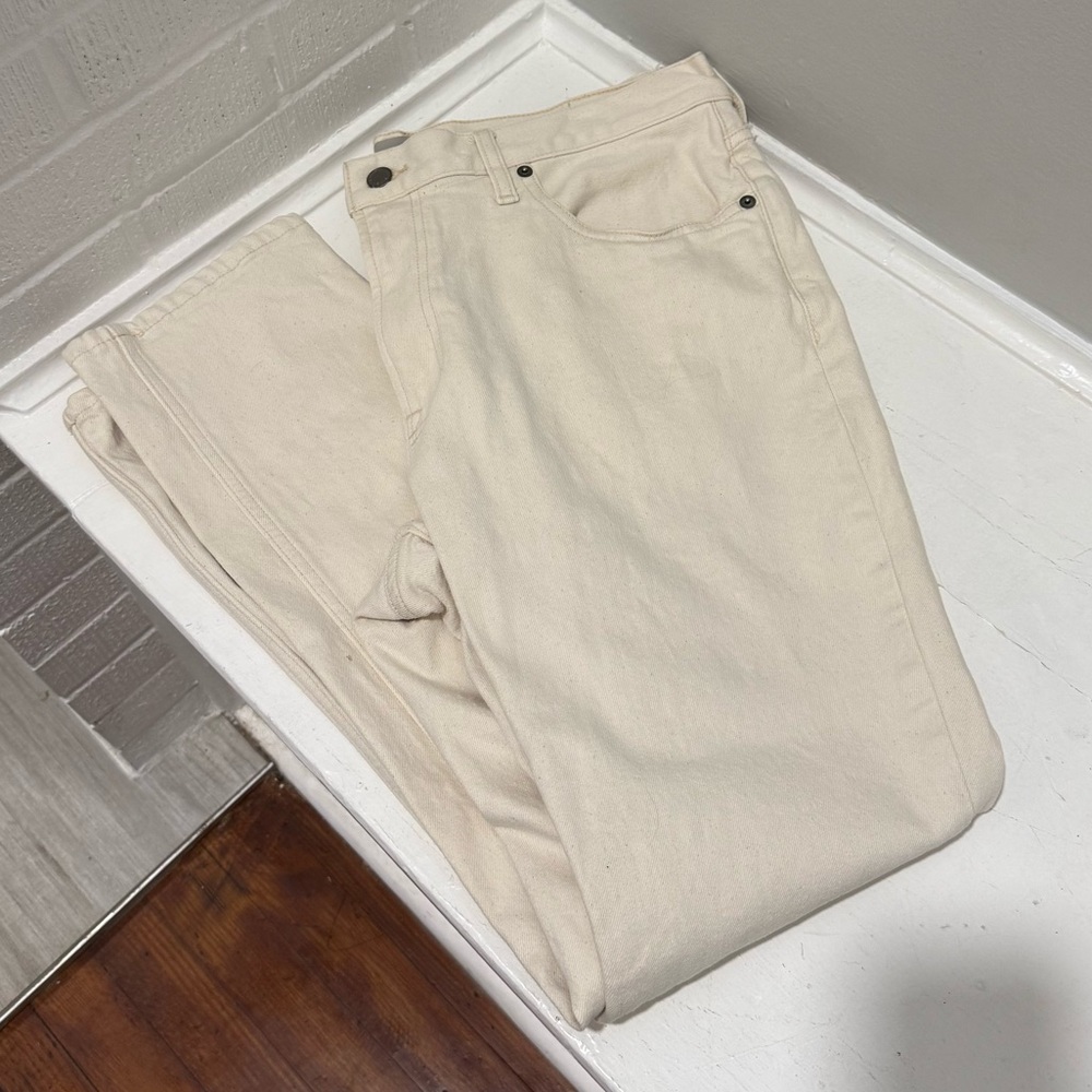 Everlane Men’s Slim Fit white jean